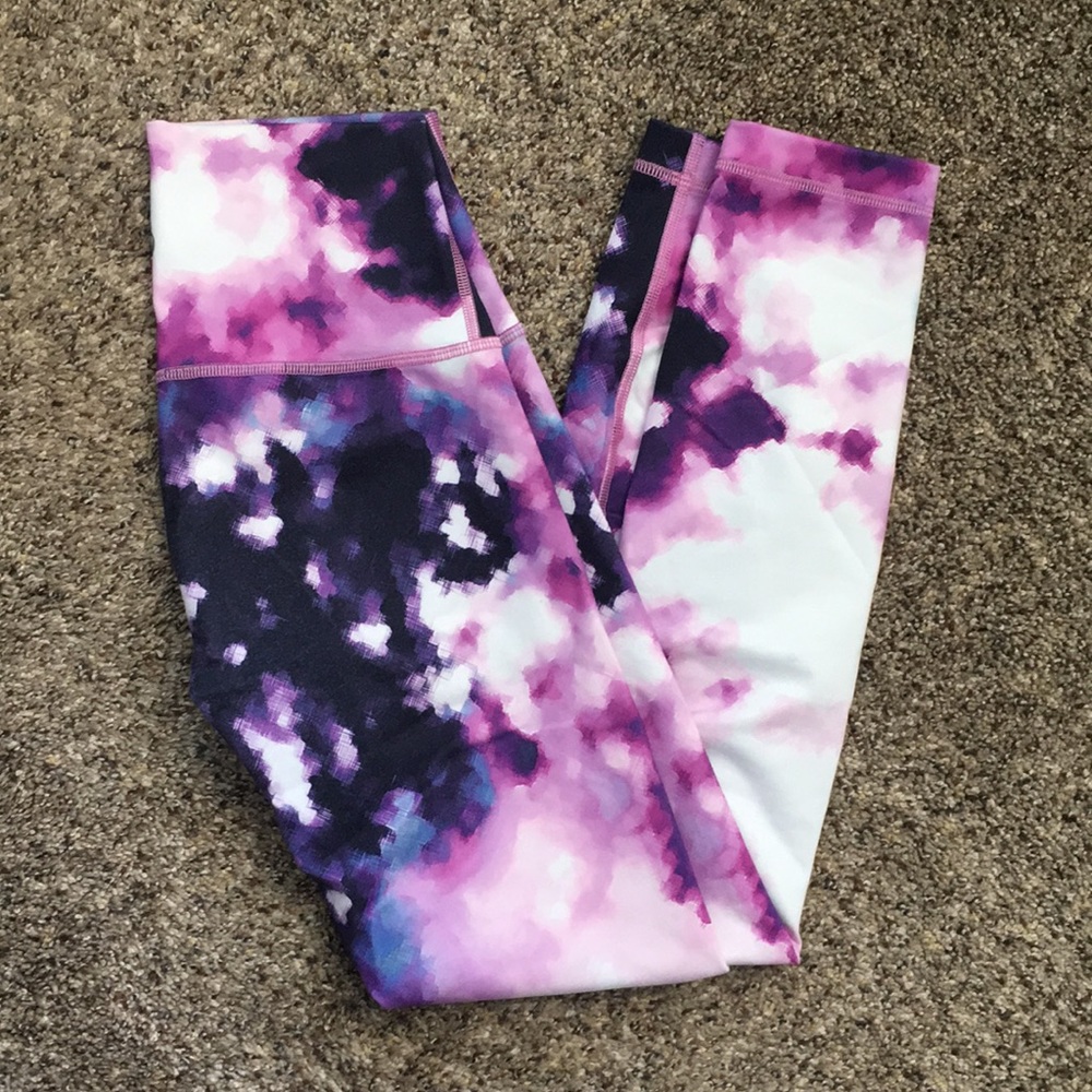 Tie dye lululemon leggings
